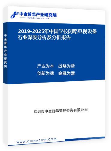 2019-2025年中國學校閉路電視設備行業(yè)深度分析及分析報告
