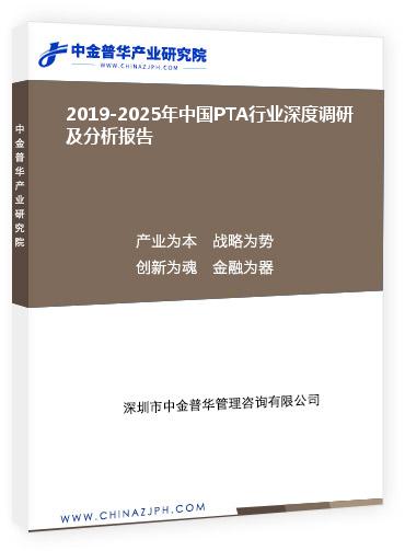 2019-2025年中國PTA行業(yè)深度調研及分析報告